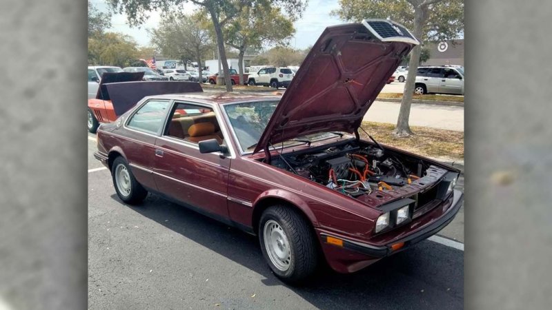 1984 Maserati Biturbo EV Conversion for Sale Is a Suave City Car Bargain