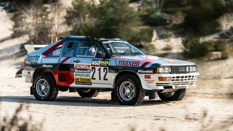 1986 Audi Quattro Desert Racer Is Really a Range Rover Underneath