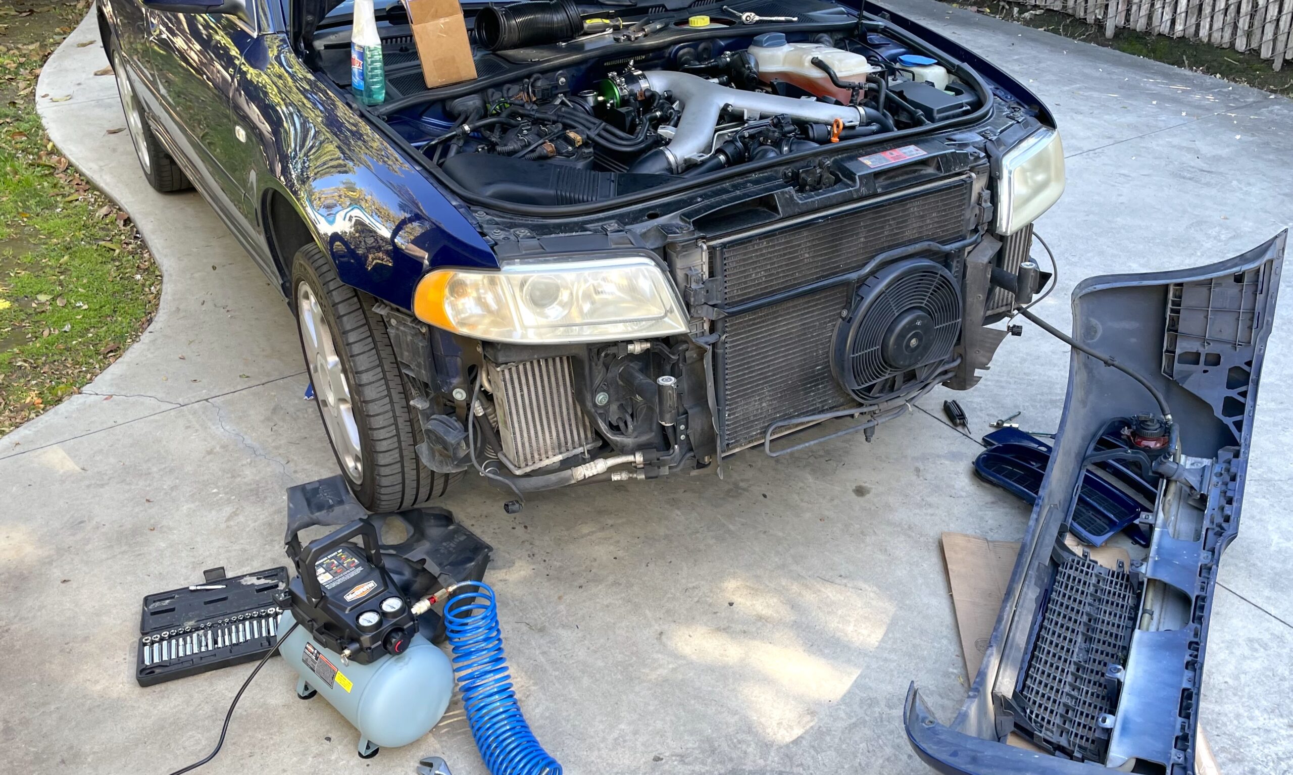 b5 audi s4 air compressor