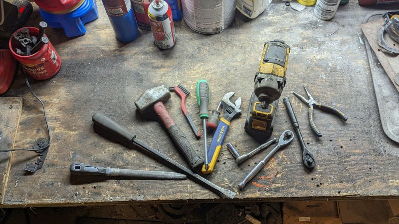 Assortment of tools