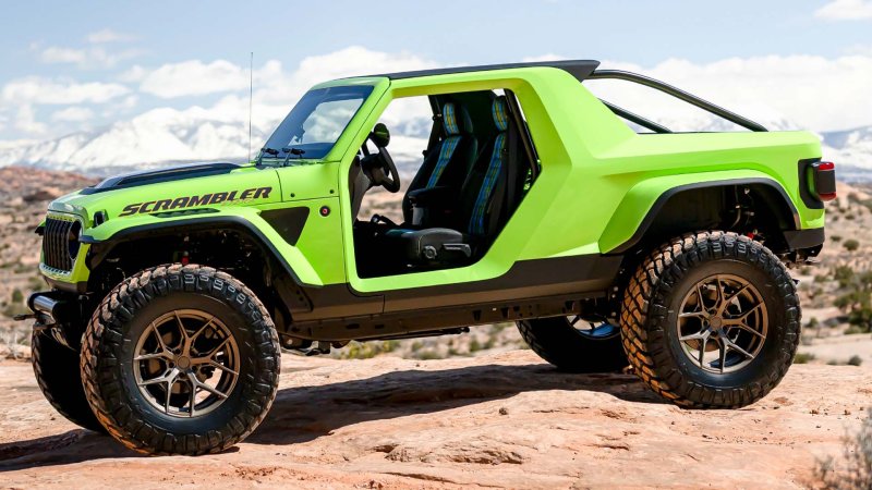 Jeep Scrambler 392 Concept Headlines 2023 Easter Jeep Safari Builds