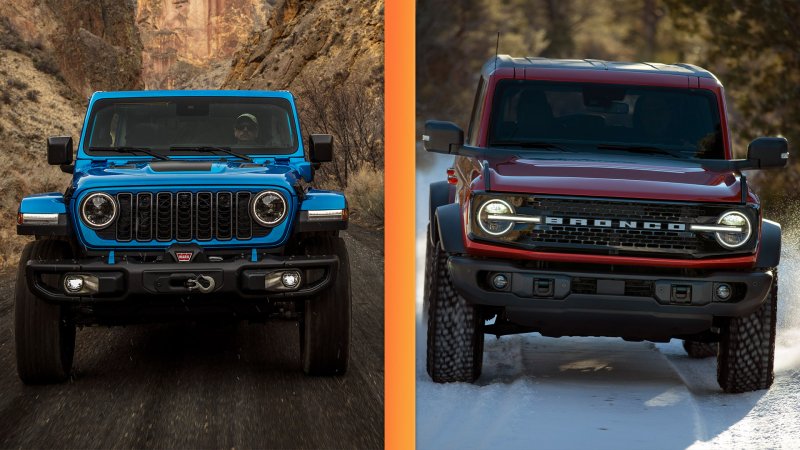 2024 Jeep Rubicon X vs 2023 Ford Bronco Wildtrak Hero 2