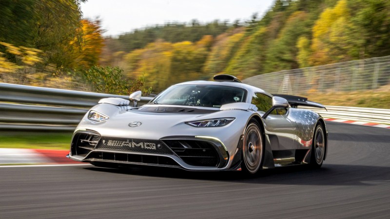 Mercedes-AMG One Hypercar Reduced To Ashes After Mysteriously Catching Fire In a Trailer