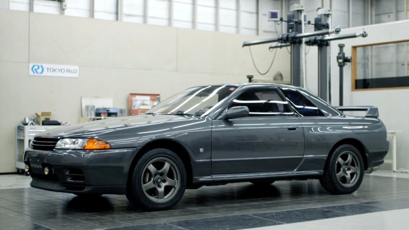 Nissan Skyline GT-R (R32) EV conversion