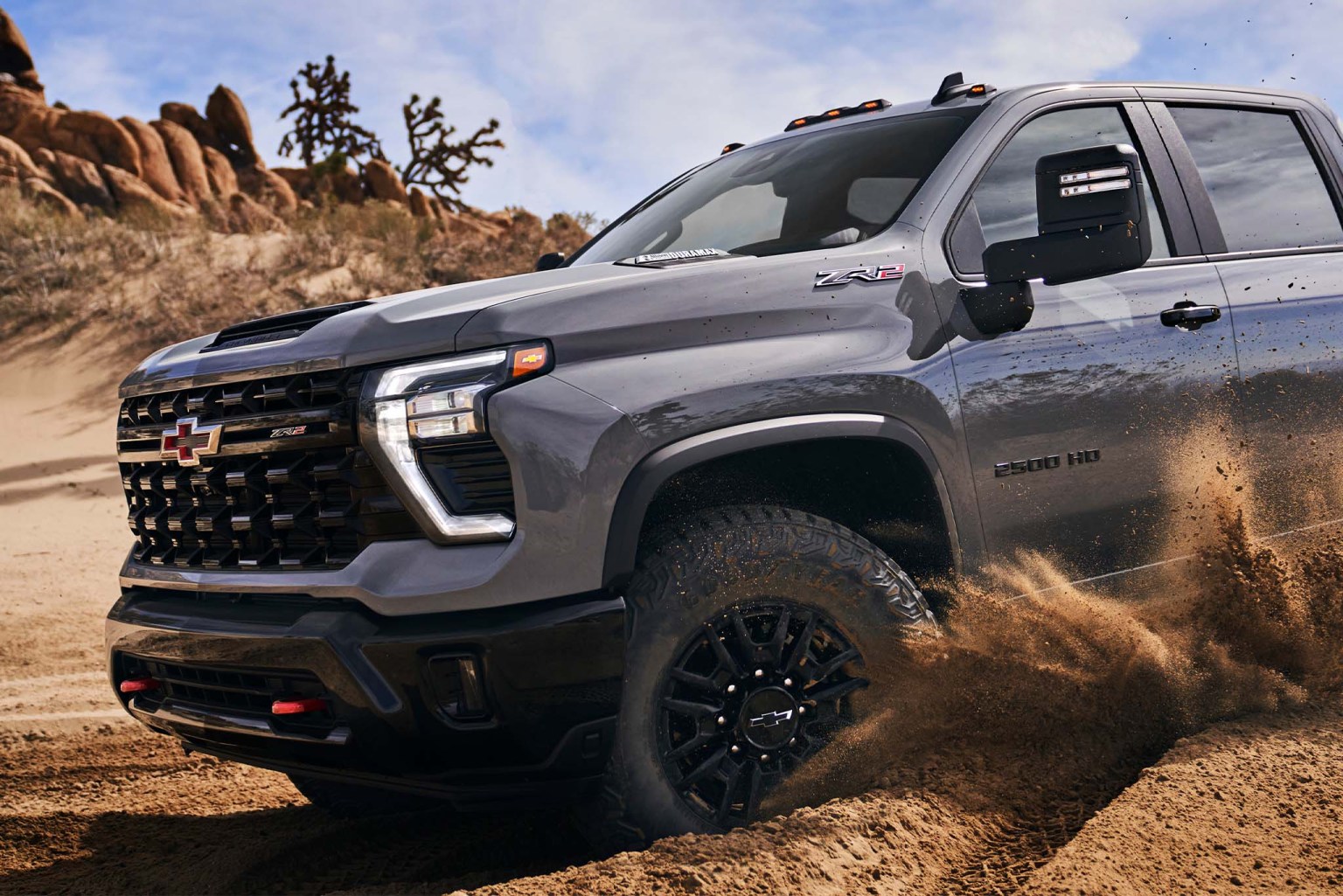 2024 Chevy Silverado HD ZR2 Off-Road Pickup Gets 35s and Multimatic ...