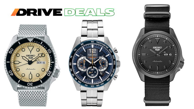 Amazon’s Deals on Seiko Watches Are Too Good To Ignore