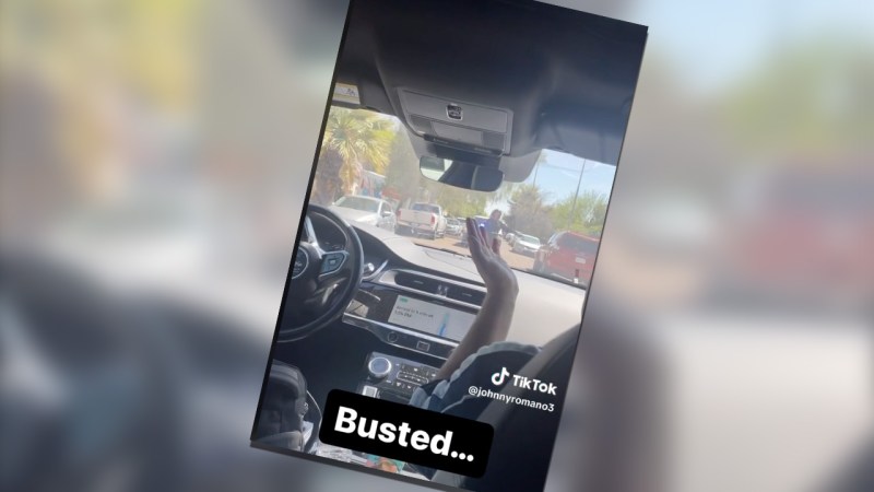 Waymo Driverless Car Looks a Little Confused Getting Pulled Over by a Police Officer