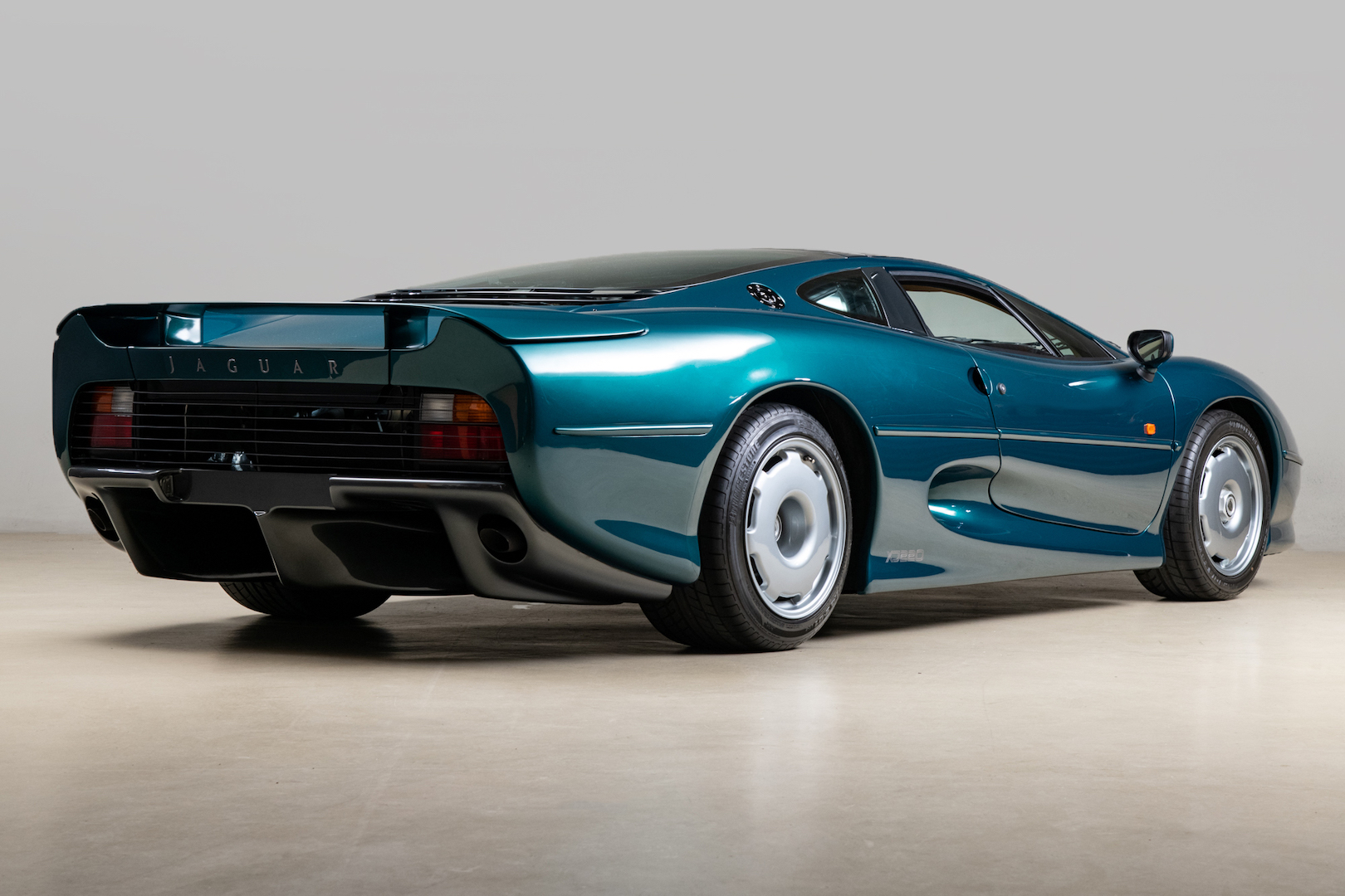 1994 Jaguar XJ220 with just 16 miles on its odometer