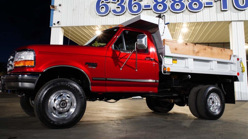 This 1997 Ford F-350 Dump Truck Is Listed at $84,800. Here’s Why It’s Worth It (UPDATE: It Sold)