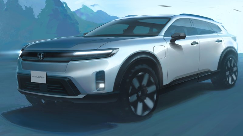 2024 Honda Prologue design sketch