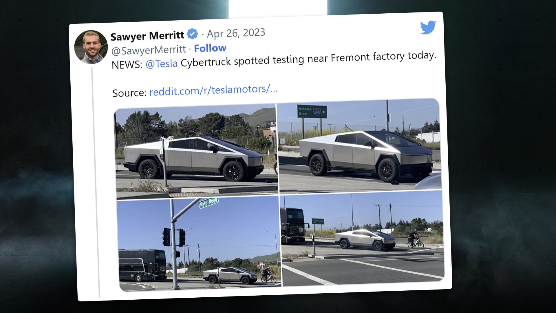 Tesla Cybertruck Hero