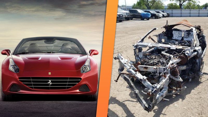 This Used To Be a 2015 Ferrari California T, Apparently