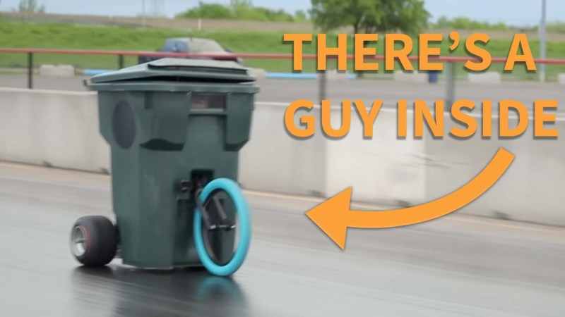 The World’s Fastest Trash Can Goes 63 MPH, Which Is Plenty Fast