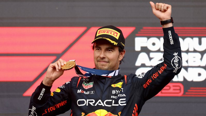 Perez Holds Off Verstappen to Win F1 Azerbaijan GP