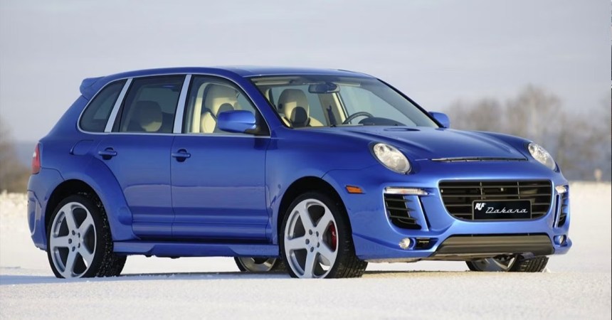RUF Once Made a Bug-Eyed SUV Based on the Cayenne With 600 HP