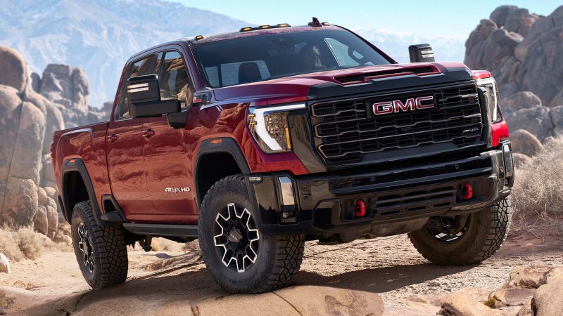 2024 GMC Sierra HD AT4X Is a ZR2 Clone With Massaging Seats