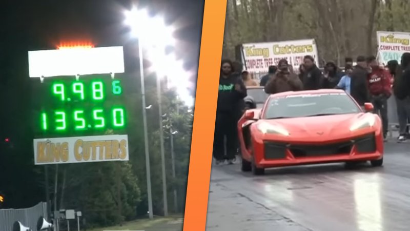 Lightly Modified 2023 Chevy Corvette Z06 Runs 9-Second Quarter-Mile