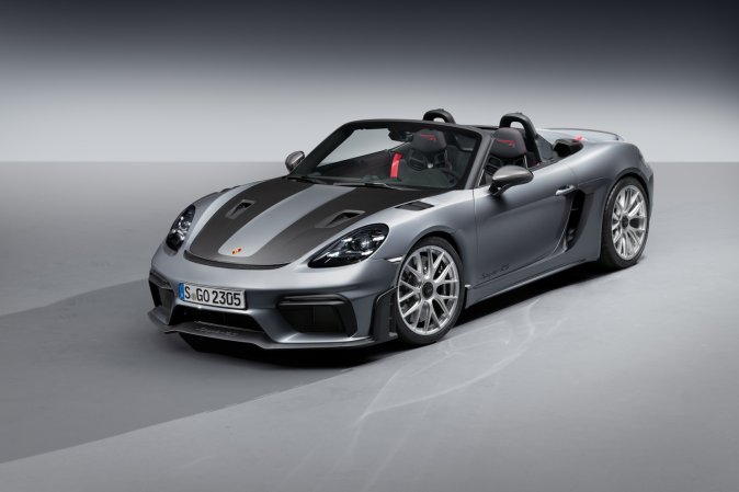 The 2024 Porsche Boxster Spyder RS Packs 493 HP, Revs to Howling 9,000 RPM