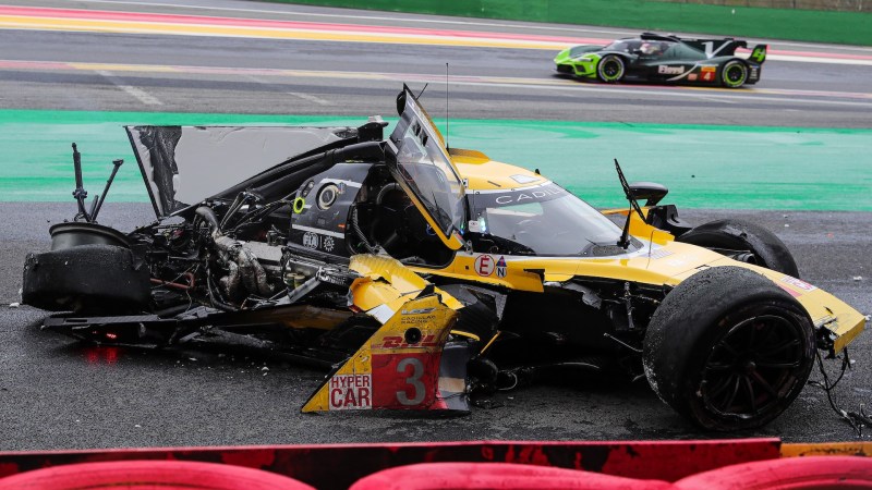 Ganassi Forced To Ship IMSA Cadillac To Le Mans After WEC Car’s Huge Spa Crash