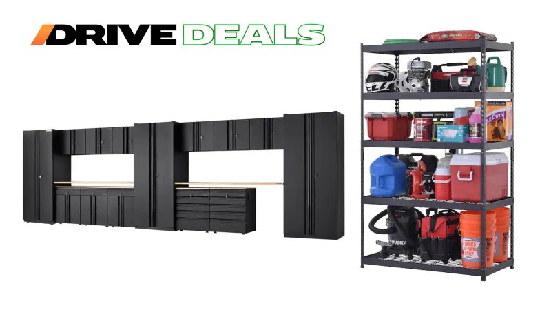 Garage storage on sale at Home Depot