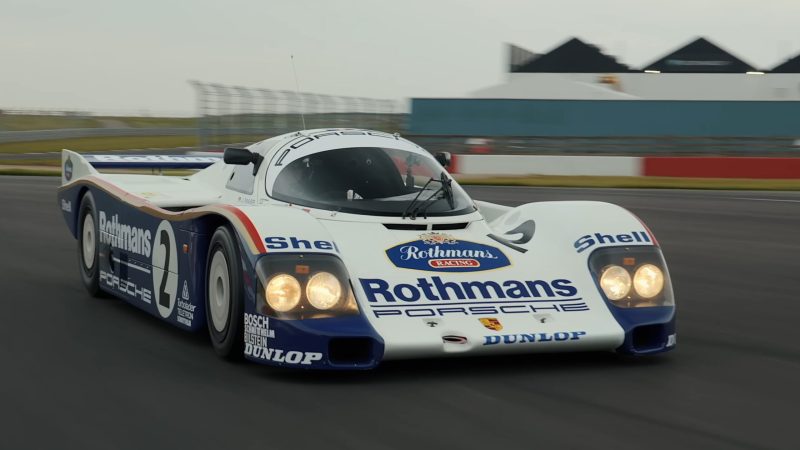 Watch Former Stig Ben Collins Wrestle a $6M Porsche 962 That’s Headed To Auction