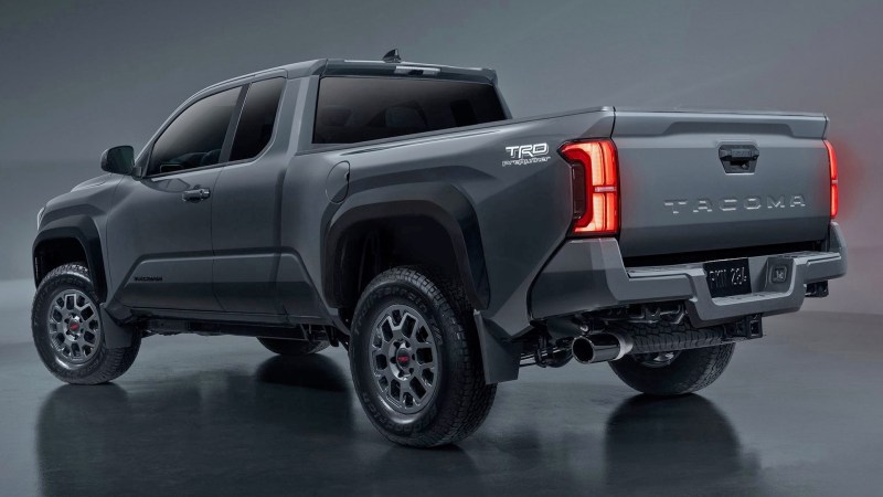 Why the 2024 Toyota Tacoma Ditched the Extended Cab Suicide Doors