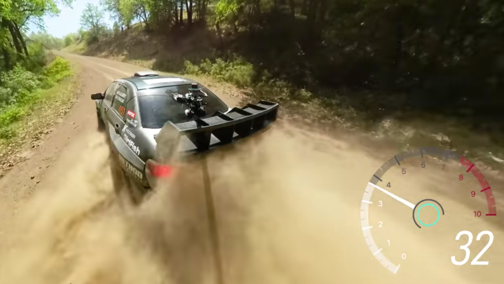 Subaru Rally Camera Setup Looks Like a Real-Life Video Game