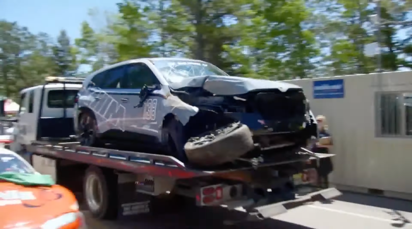 The BMW XM Rolled Three Corners Into Its Pikes Peak Record Attempt