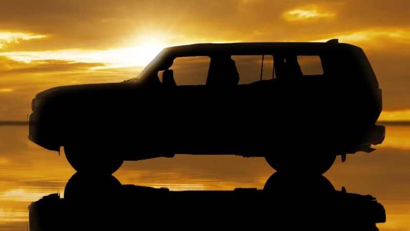 Teaser Previews Boxy New Toyota Land Cruiser Bound for US