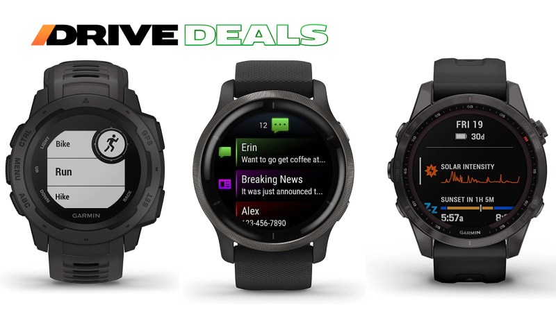 Save $100 on Garmin’s Instinct 2X Solar and More Watch Deals at Amazon