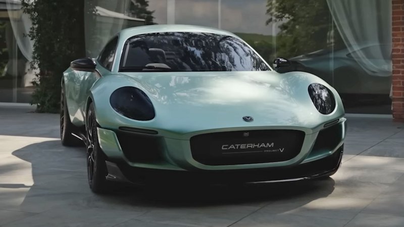 The Electric Caterham Project V Is a 2,600-Pound Sports Car With 250 Miles of Range