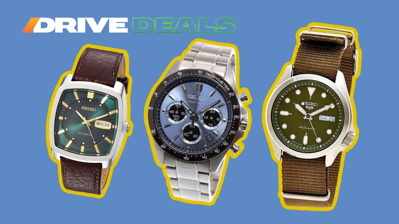 Seiko Watch Deals Are Once Again Worth Hitting Buy Now