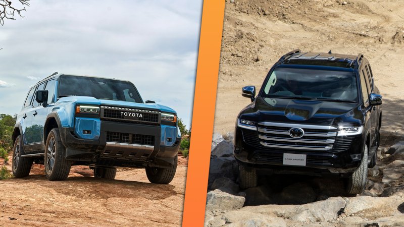 The US-Market 2024 Toyota Land Cruiser Compared to the Global 300 Series Truck