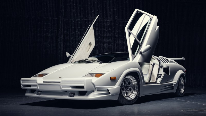 Buy the Only Surviving Lamborghini Countach From ‘The Wolf of Wall Street’