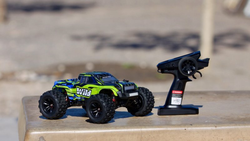 BEZGAR HP161S 1:16 4WD Brushless RC truck as tested.