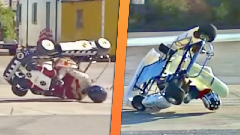 This Karting Rollover Crash Test Video Left Me With More Questions Than Answers