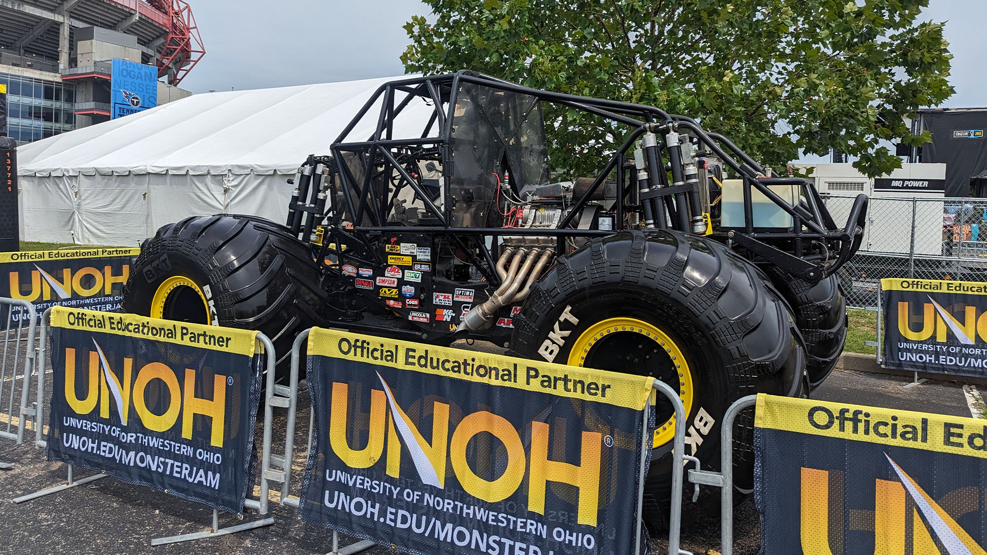 Monster Jam Bare Chassis