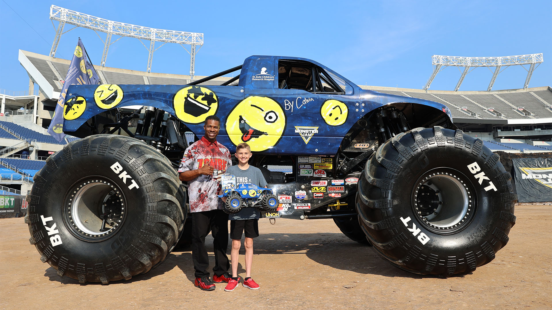 Monster Jam Emoji Strong