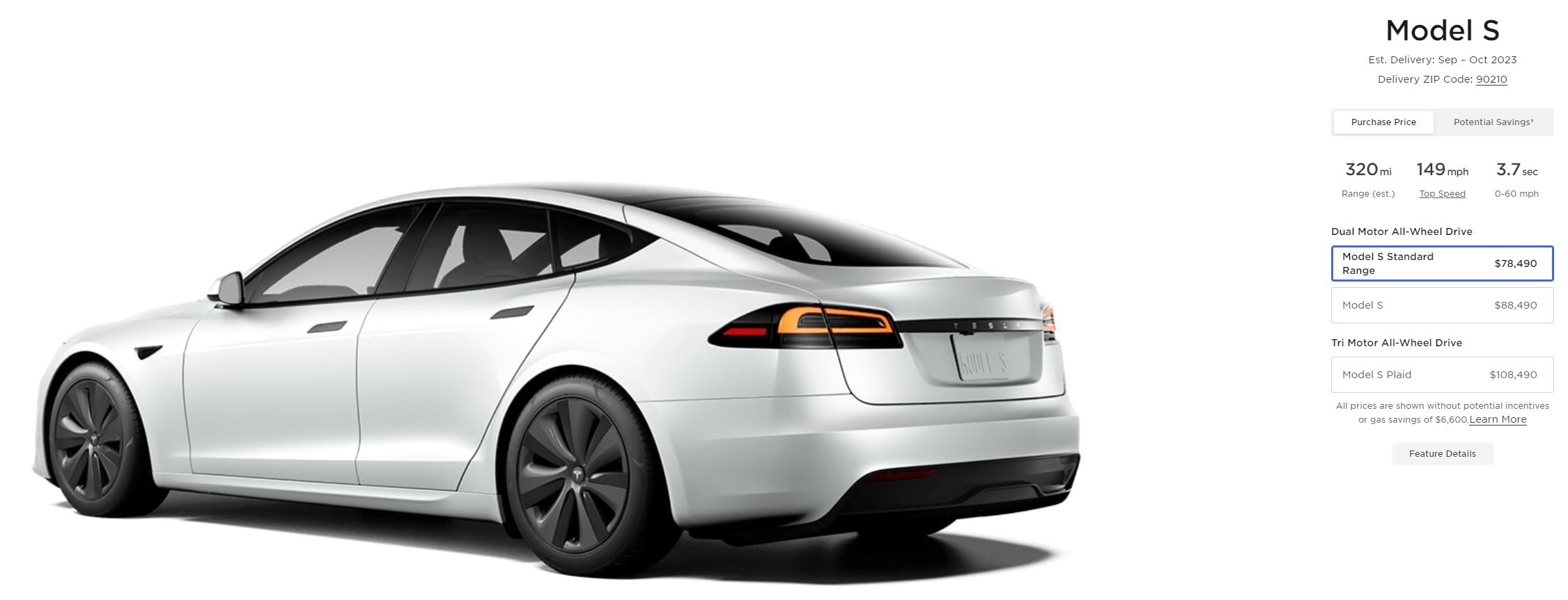 Tesla Model S - 4.4 Full Self-Driving Features