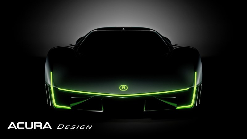 Acura Teases Electric Supercar: Is This the Third-Gen NSX?