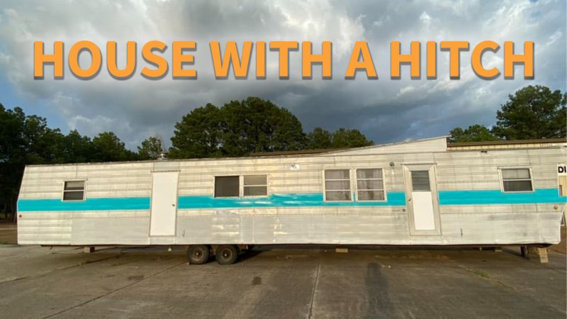 This 50-Foot Vintage Mobile Home Is the Mother of All Camper Trailers, And It’s for Sale