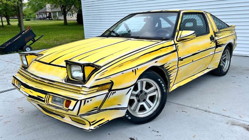 This $2,500 Chrysler Conquest Art Car Could Make Your Initial D Dreams Come True