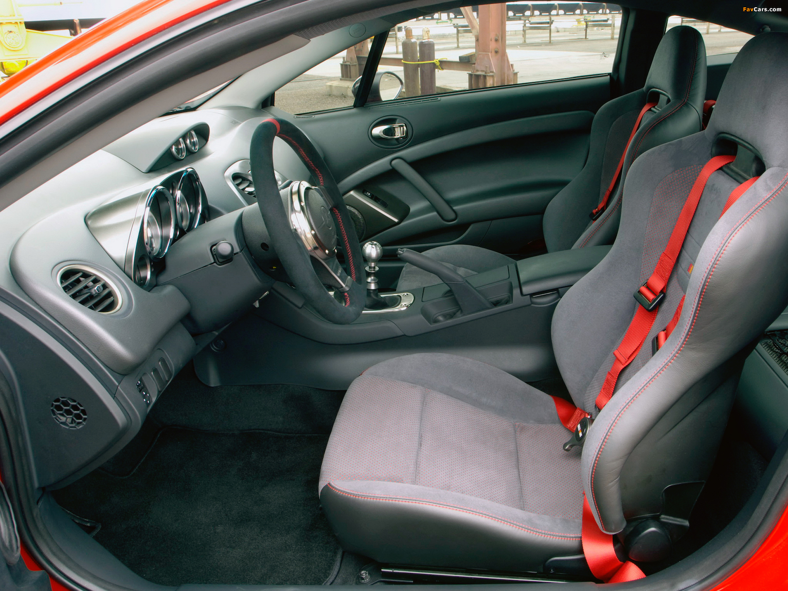 2005 Mitsubishi Eclipse Ralliart Concept seats