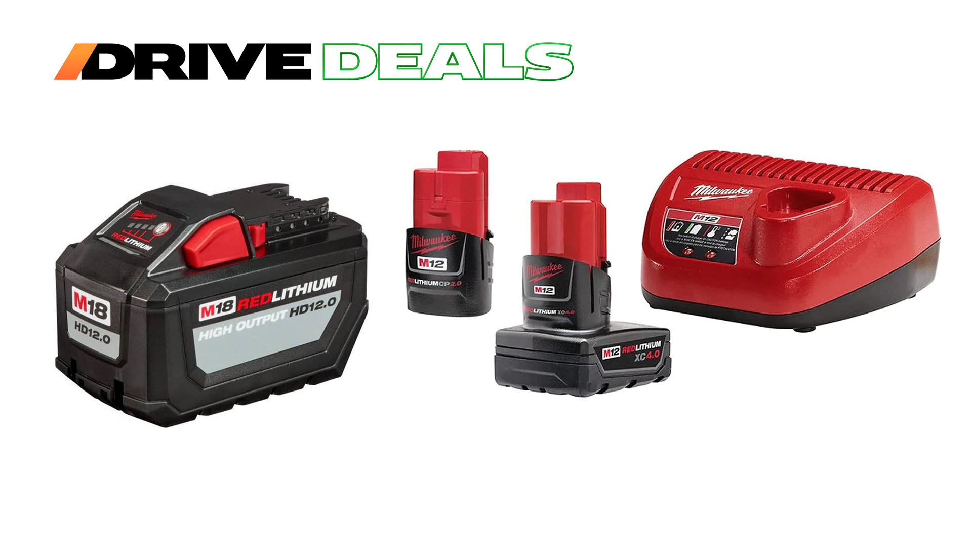 Milwaukee Battery Deals at Amazon