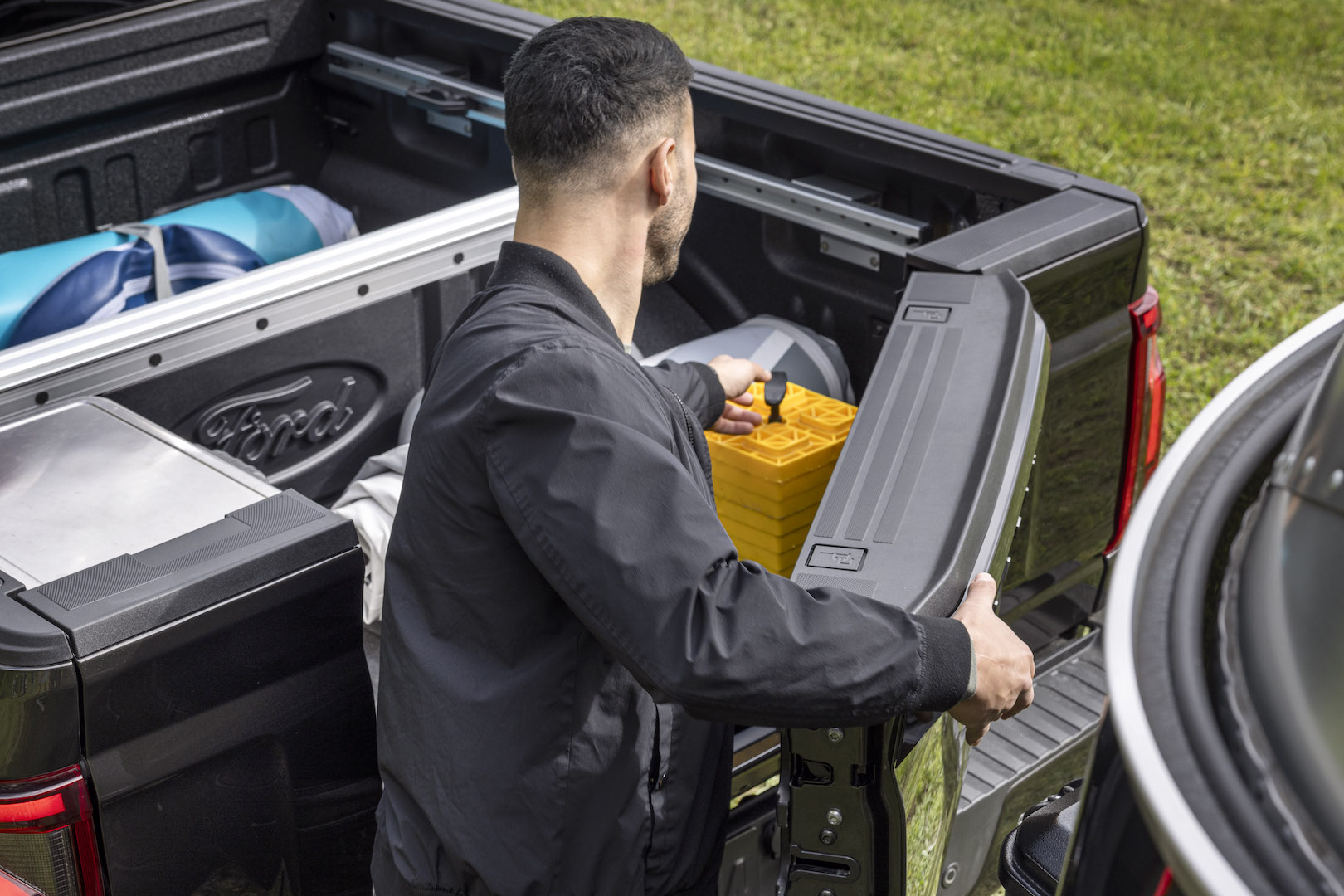 2024 Ford F-150 Pro Access Tailgate in action