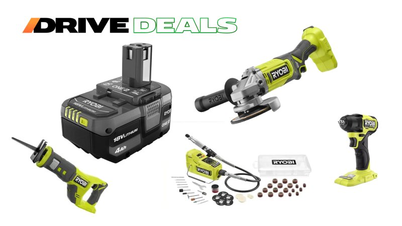 You Can’t Beat These Ryobi Power Tool Deals Right Now