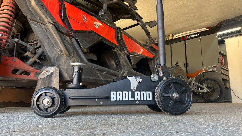 Initial Impressions: Harbor Freight’s Badland Off-road Jack Is a Helluva Useful Tool For My Can-Am