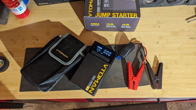 VTOMAN X7 Jump-Starter Initial Impressions Review