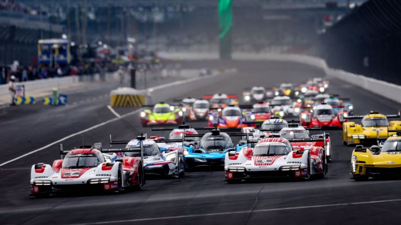 Penske Porsche Triumphant at IMSA’s Return to Indianapolis