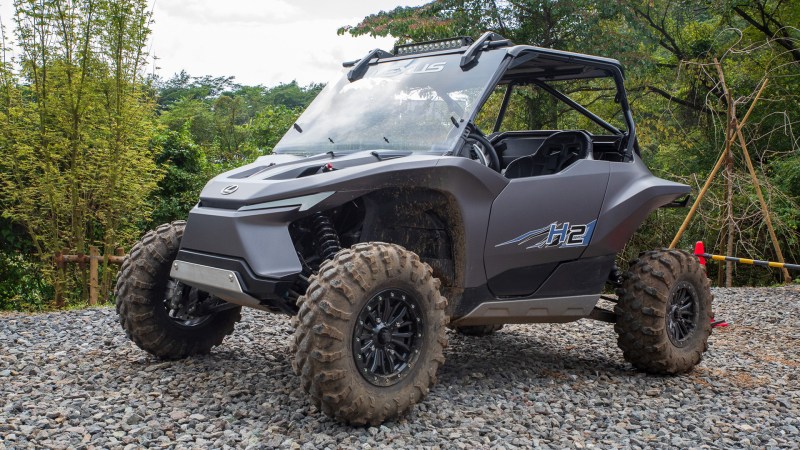 I Rode in the Hydrogen Lexus UTV, and It’s a Riot